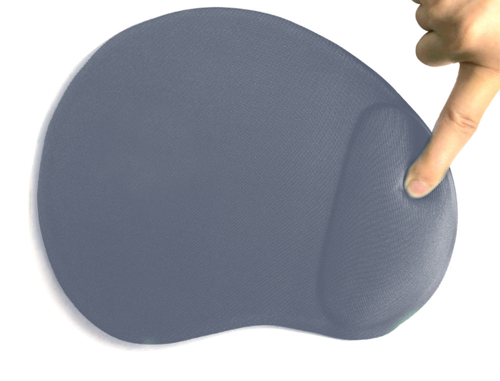 TAPIS SOURIS Q-CONNECT REPOSE-POIGNET AUGMENTE CONFORT FACILEMENT NETTOYABLE