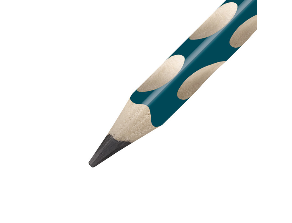 CRAYON GRAPHITE STABILO EASYGRAPH ERGONOMIQUE TRIANGULAIRE DIAMTRE 10MM LONGUEUR 175MM MINE HB 3.15MM DROITIER