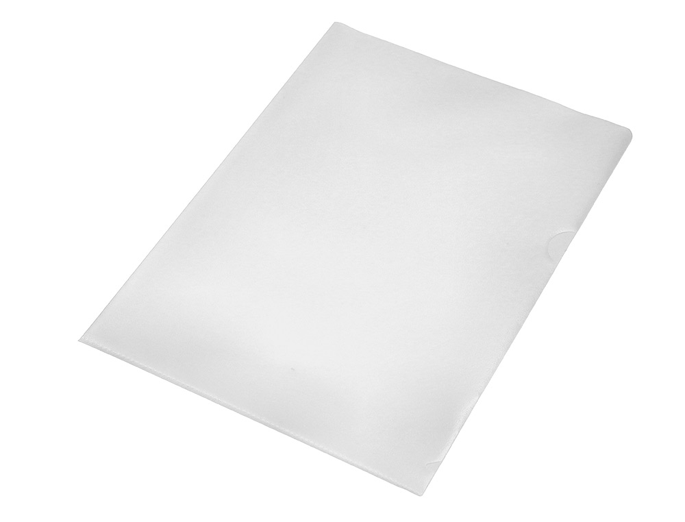 POCHETTE COIN Q-CONNECT POLYPROPYLÈNE GRAINÉ ÉCONOMIQUE 12/100E INCOLORE TRANSPARENT SACHET 10 UNITÉS