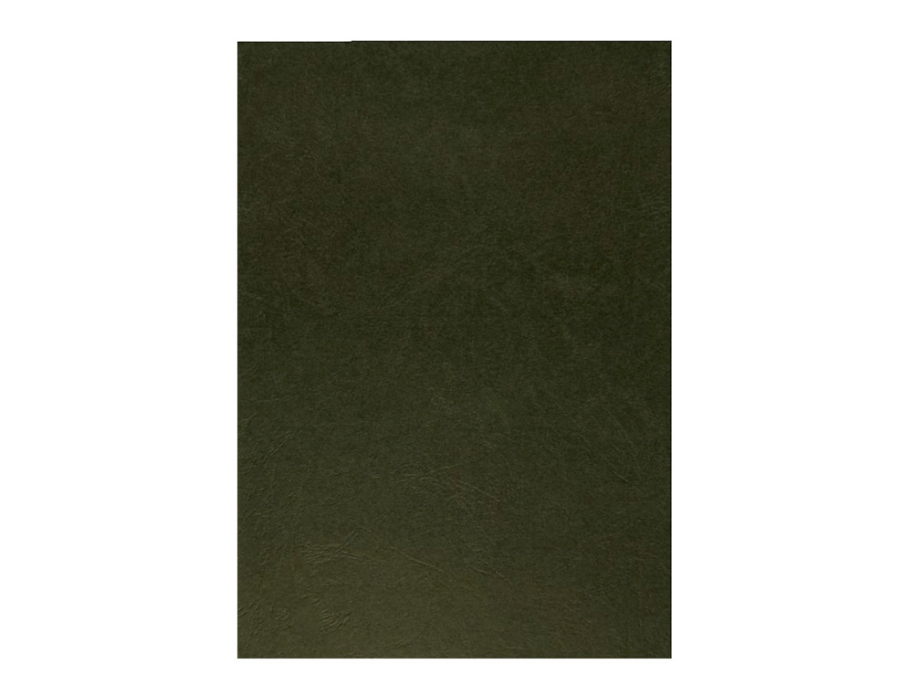 COUVERTURE Q-CONNECT CARTON 250G GRAIN CUIR POUR RELIURE FORMAT A4 COLORIS NOIR PAQUET 100 UNITÉS