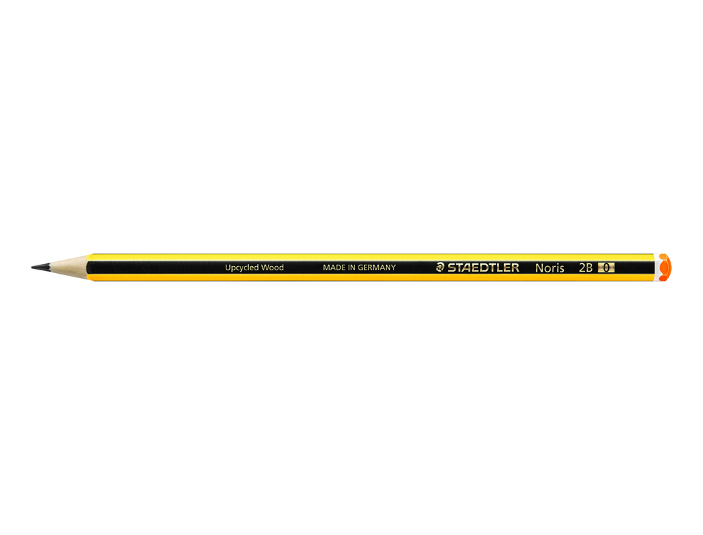 CRAYON GRAPHITE STAEDTLER NORIS 120 2B HEXAGONAL MINE 2MM TRÈS RÉSISTANTE