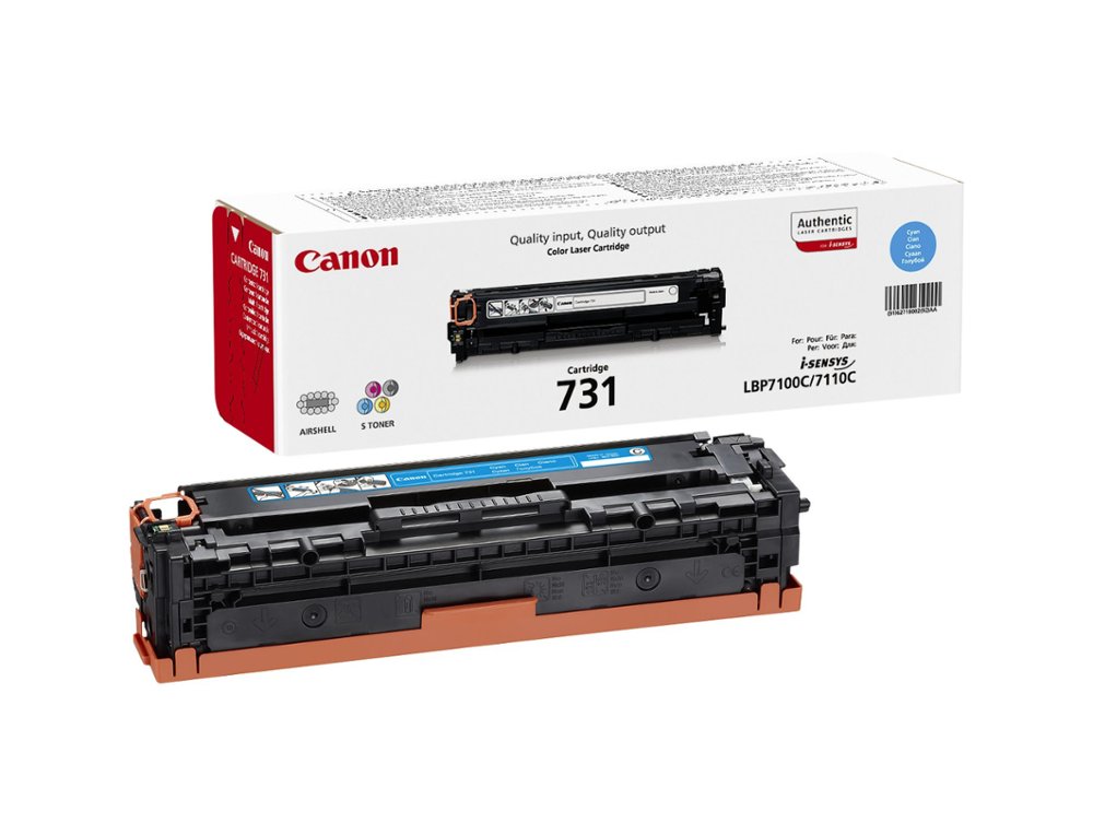 TONER LASER CANON 6271B002 COULEUR CYAN 1500P