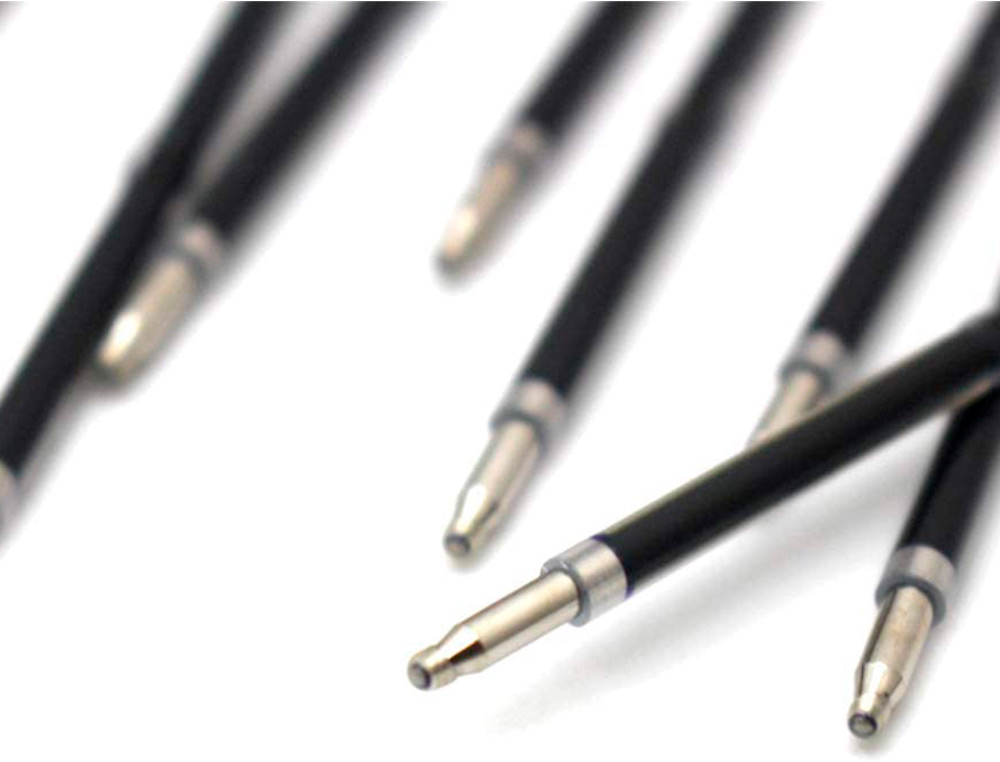 RECHARGE Q-CONNECT STYLO-BILLE SUR SOCLE ENCRE COULEUR NOIRE