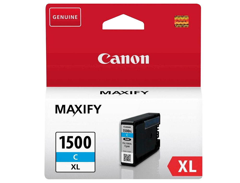 CARTOUCHE CANON JET D'ENCRE 9193 B001-PGI1500XLC COULEUR CYAN 1020P