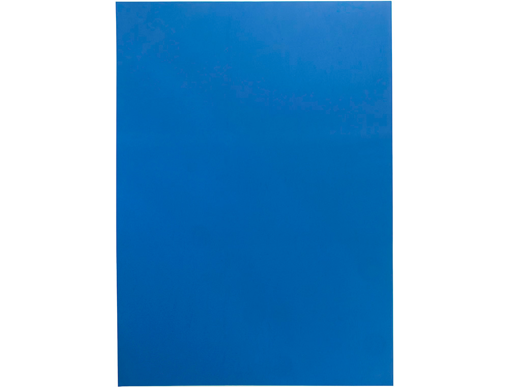 PLAQUE MOUSSE LIDERPAPEL 50X70CM 60G/M2 PAISSEUR 1.5MM UNICOLORE BLEU FONC