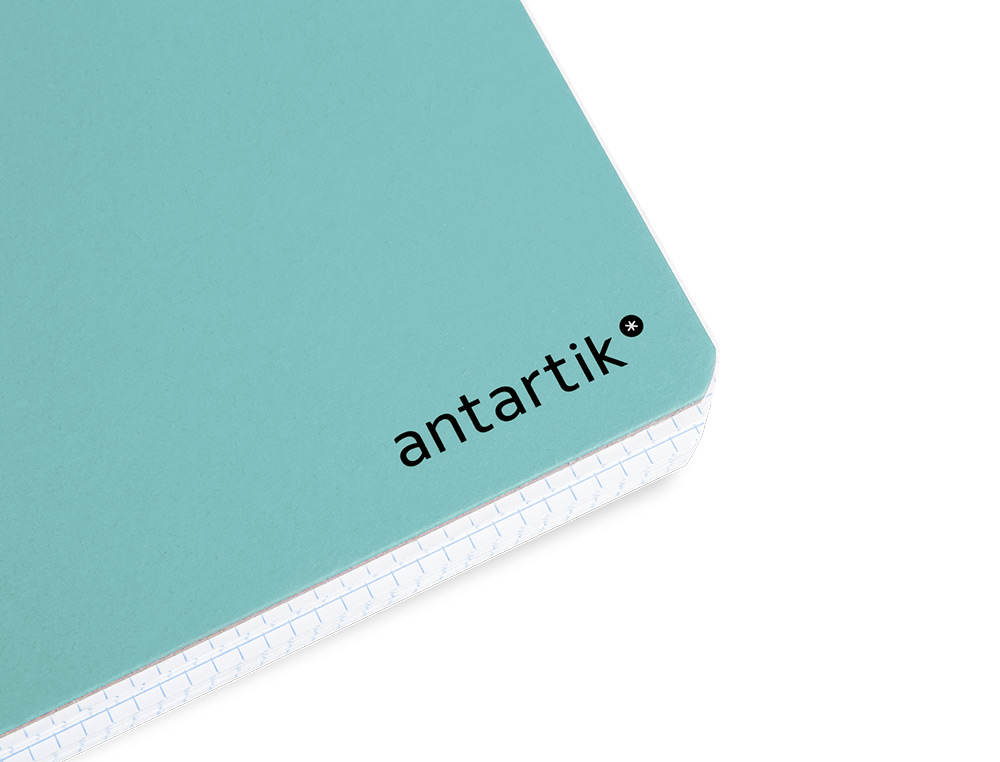 CAHIER SPIRALE ANTARTIK A5 240P 100G COUVERTURE REMBORDEE SEYES MICROPERFORE MENTHE