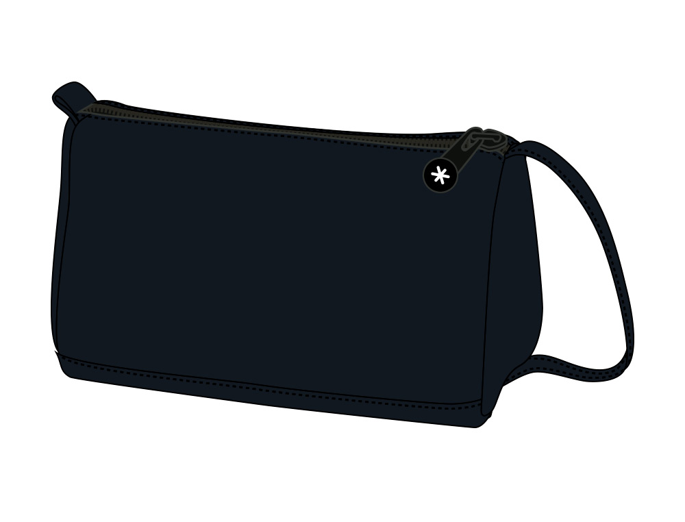 TROUSSE LARGE ANTARTIK AVEC POCHE FRONTALE GRANDE OUVERTURE 110X85X200 MM NOIR