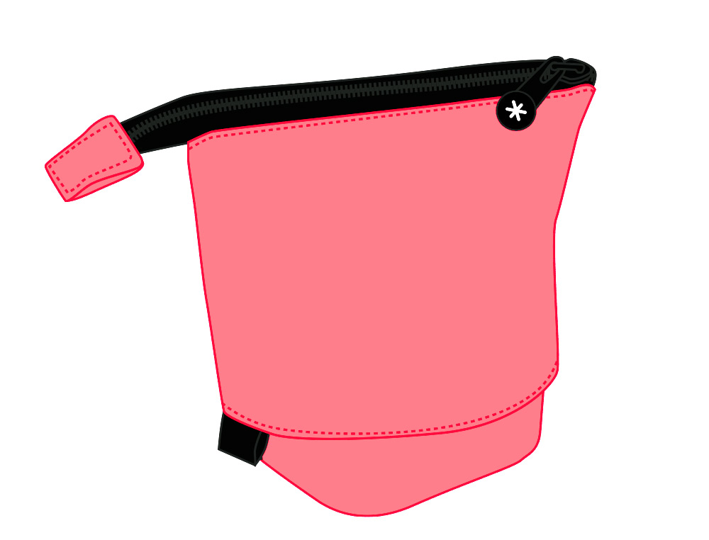 TROUSSE POP-UP ANTARTIK VERTICALE 190X60X80 MM CORAIL