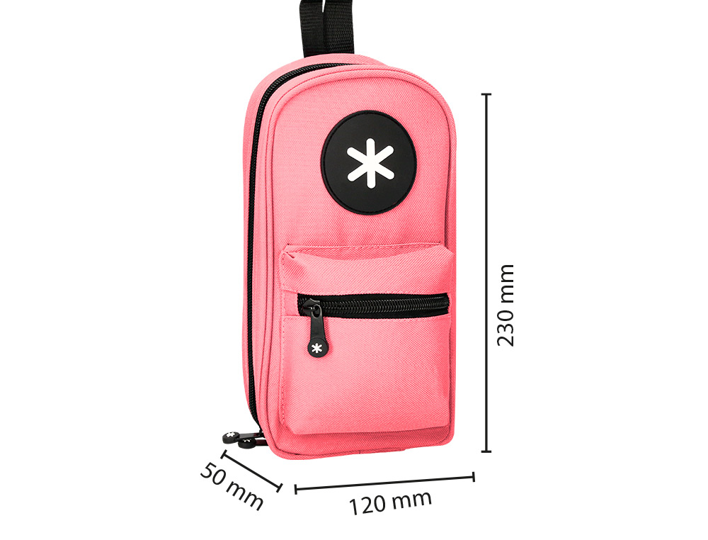 TROUSSE OVALE ANTARTIK AVEC 4 COMPARTIMENTS 230 X 50 X 120 MM CORAIL