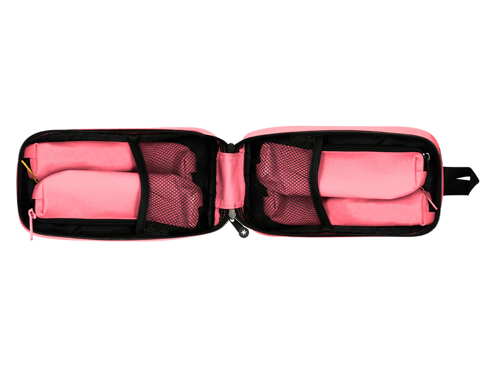 TROUSSE OVALE ANTARTIK AVEC 4 COMPARTIMENTS 230 X 50 X 120 MM CORAIL
