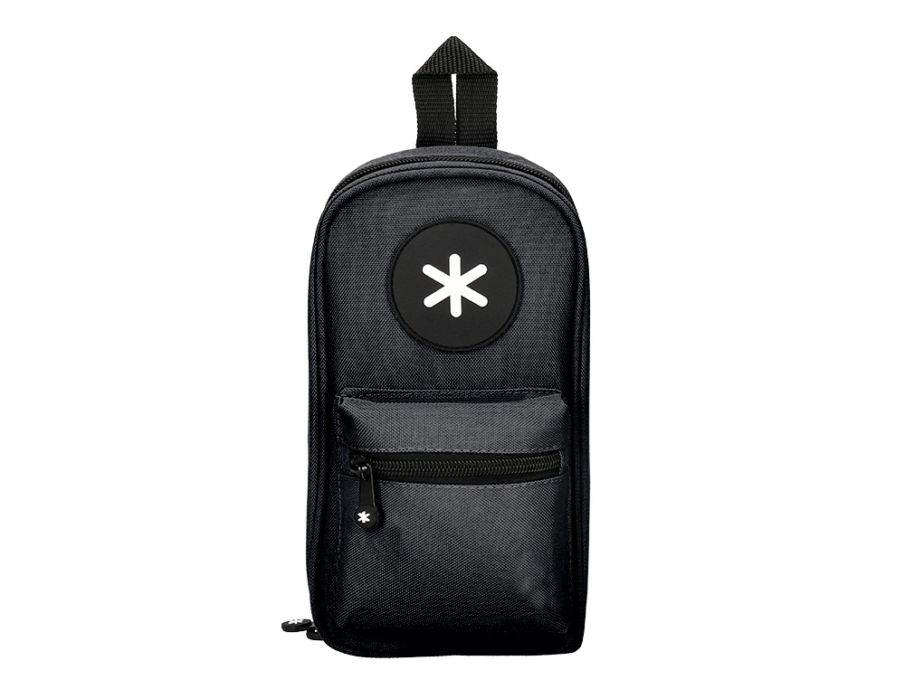 TROUSSE OVALE ANTARTIK AVEC 4 COMPARTIMENTS 230 X 50 X 120  MM NOIR