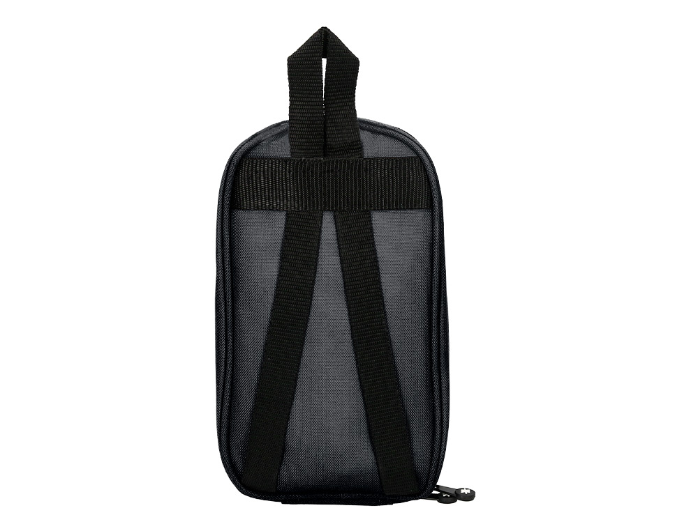 TROUSSE OVALE ANTARTIK AVEC 4 COMPARTIMENTS 230 X 50 X 120  MM NOIR