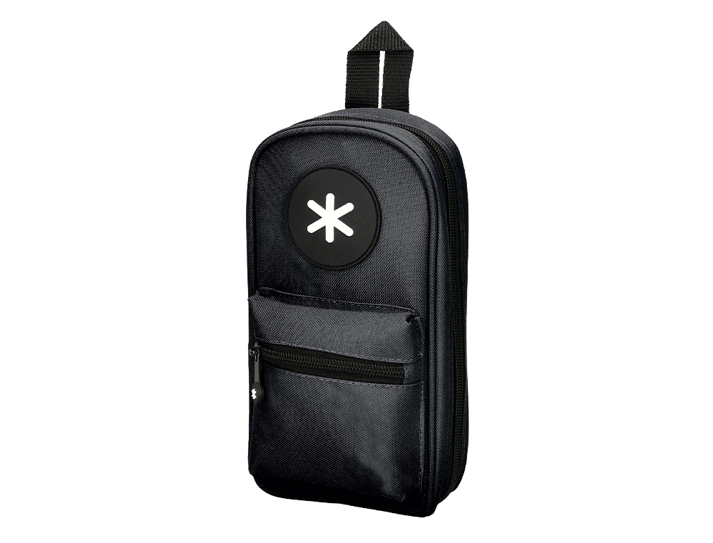 TROUSSE OVALE ANTARTIK AVEC 4 COMPARTIMENTS 230 X 50 X 120  MM NOIR