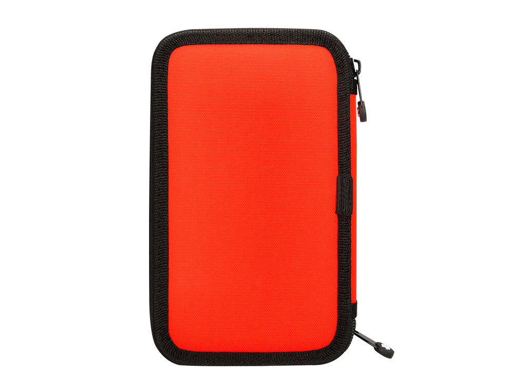 TROUSSE GARNIE ANTARTIK 2 COMPARTIMENTS 28 PIECES ROUGE