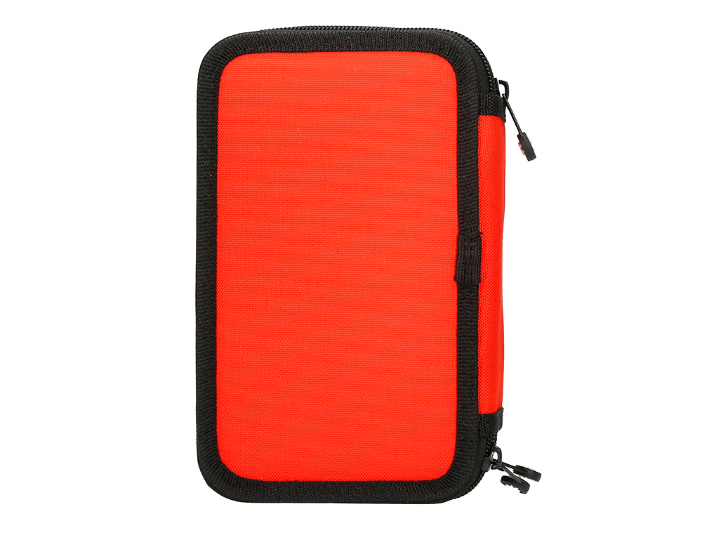 TROUSSE GARNIE ANTARTIK 3 COMPARTIMENTS 36 PIECES ROUGE