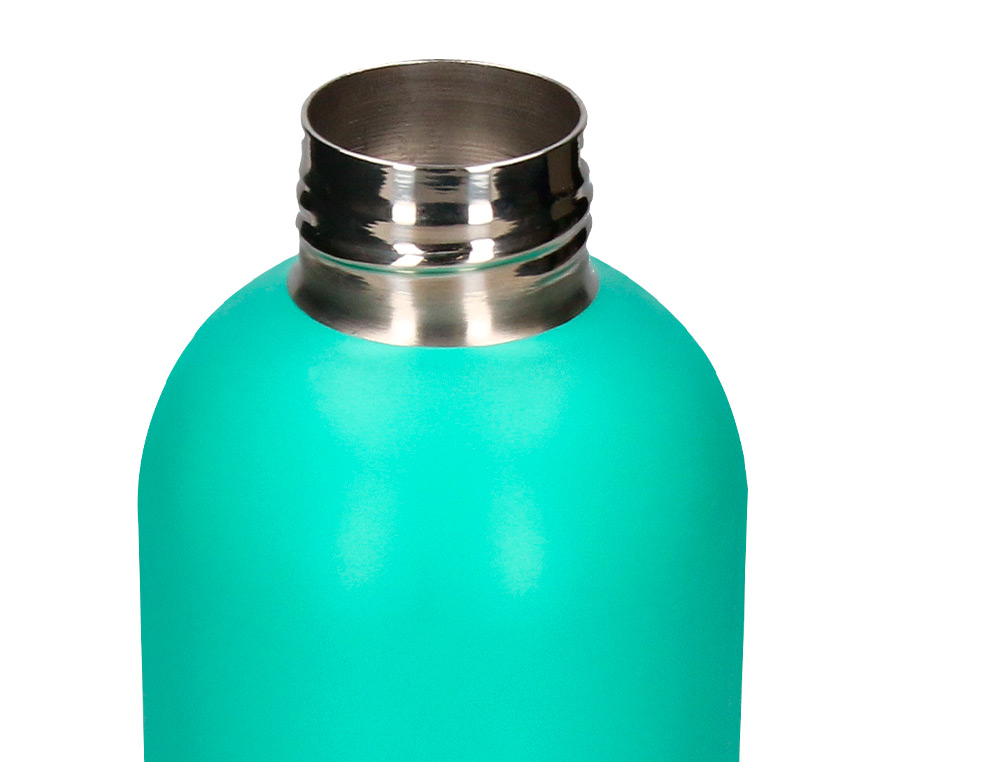 BOUTEILLE ISOTHERME ANTARTIK ACIER INOXYDABLE SANS BPA 750ML COLORIS VERT/JAUNE
