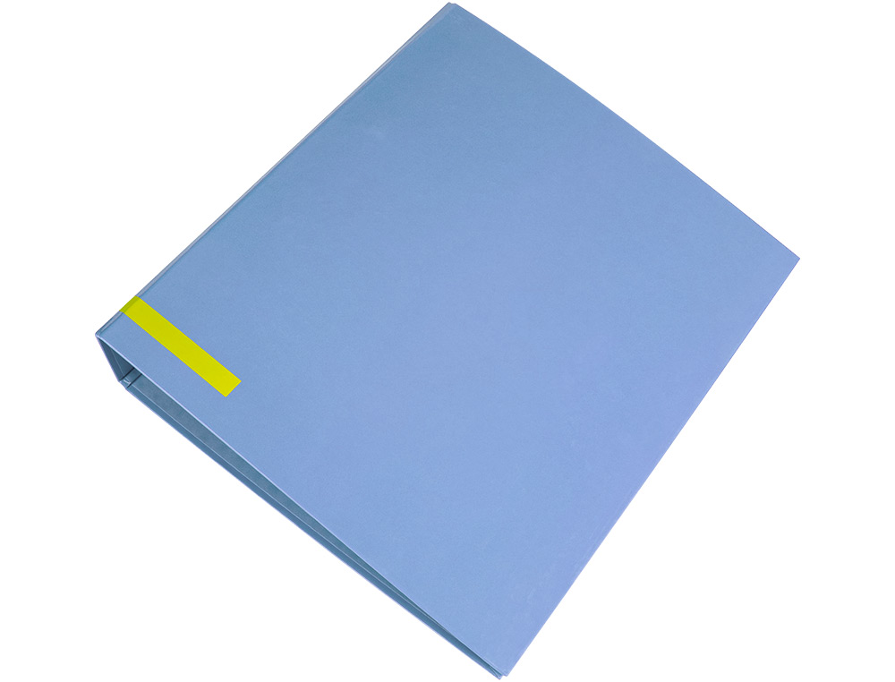CLASSEUR A LEVIER LIDERPAPEL A4 COLOR SYSTEM DOS DE 80 MM COLORIS BLEU CIEL