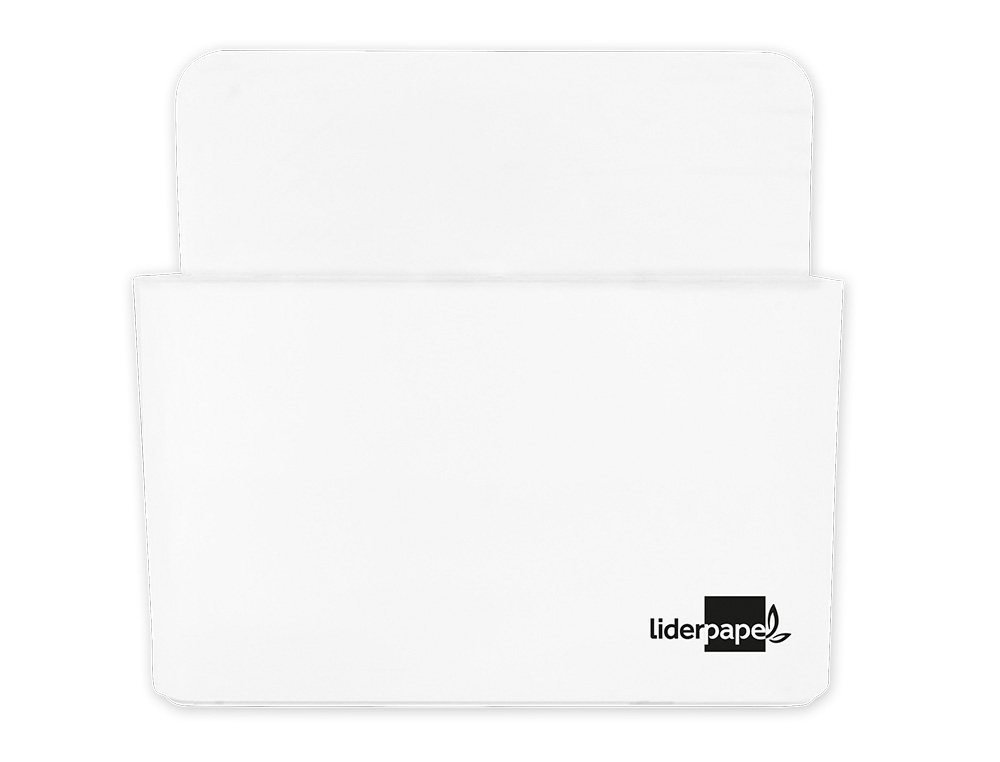 POT A CRAYONS LIDERPAPEL PLASTIQUE MAGNETIQUE 125X75X40 MM BLANC