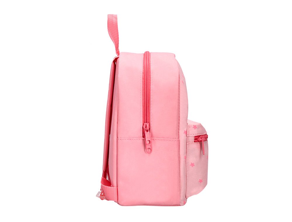 SAC A DOS LIDERPAPEL BABY ETOILES 250X115X210MM COLORIS ROSE