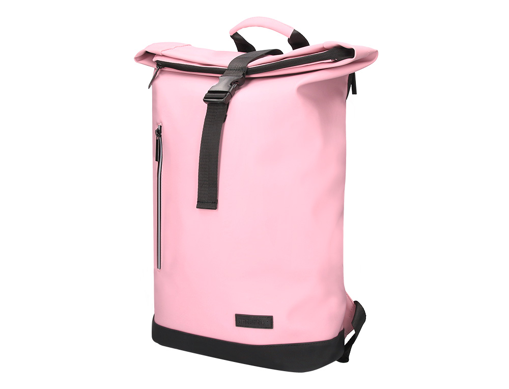 SAC A DOS ANTARTIK ROLL UP WATERPROOF 480X130X280MM      COLORIS ROSE