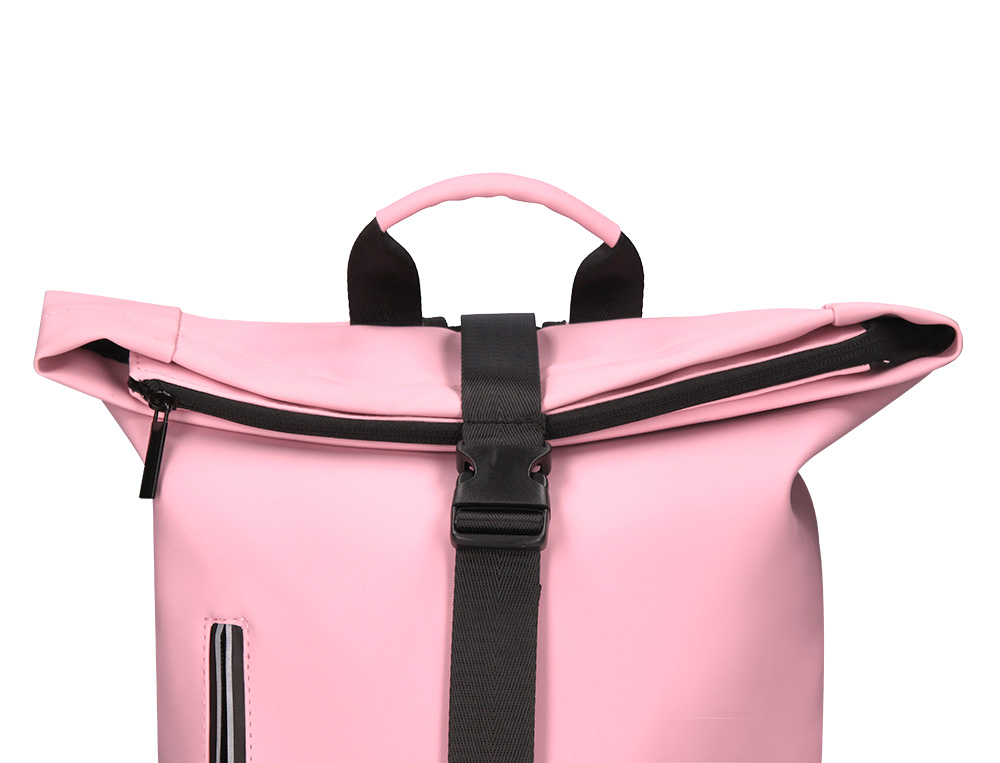 SAC A DOS ANTARTIK ROLL UP WATERPROOF 480X130X280MM      COLORIS ROSE