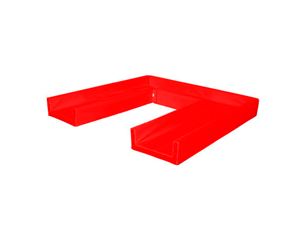 MATELAS SUMO DIDACTIC PLIABLE 110X60X10CM ROUGE