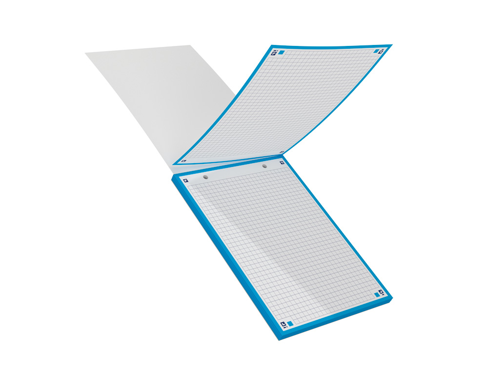 CAHIER DE FICHES BRISTOL 2.0 OXFORD A5 14,8X21CM 5X5MM COULEUR 30 UNITS