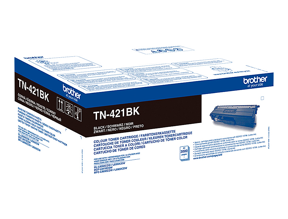 TONER LASER BROTHER TN421 POUR DCP-L 8410 CDN MFC-L 8900 CDW/8690 CDW HL-L 8360 CDW/8260 CDW DCP-L 8410 CDW