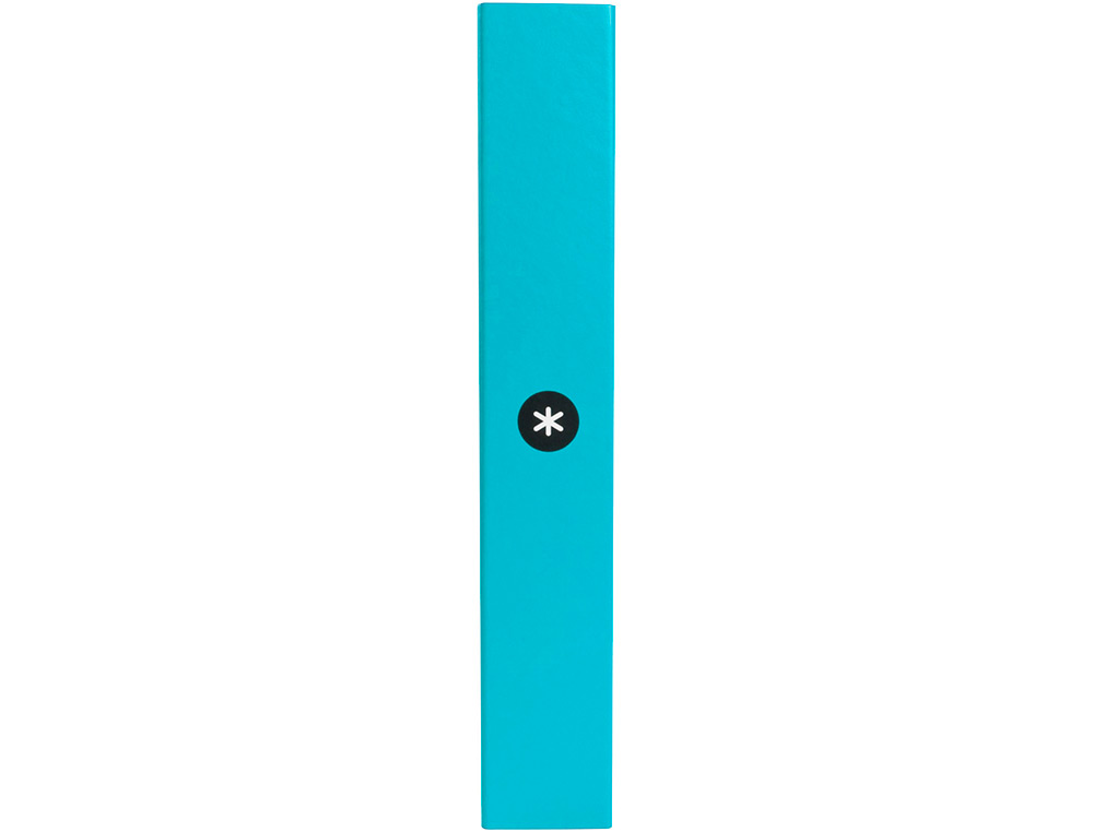 CLASSEUR ANTARTIK 4 ANNEAUX END 40MM A4+ CARTON REMBORD    COLORIS TURQUOISE