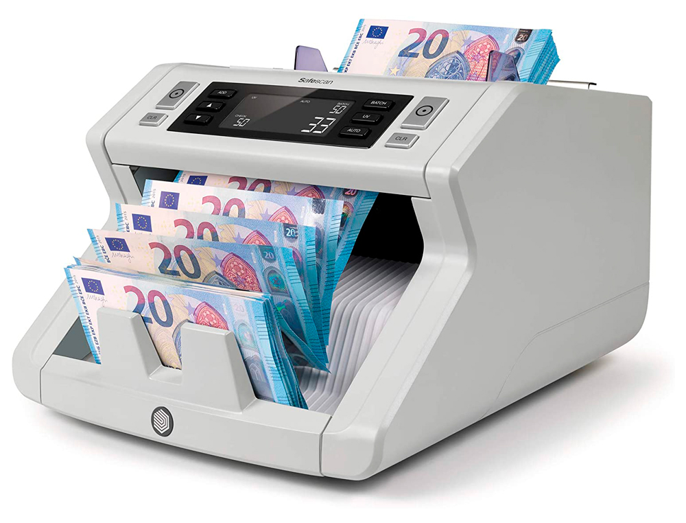 COMPTEUSE DE BILLETS AVEC DETECTION UV SAFESCAN 2210