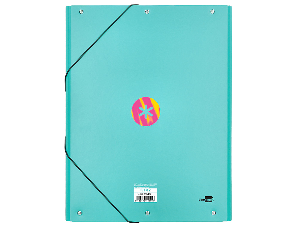 CHEMISE ANTARTIK A4+ ELASTIQUE3 RABATS CARTON REMBORDE TRENDING TOPIC 2020 COLORIS TURQUOISE