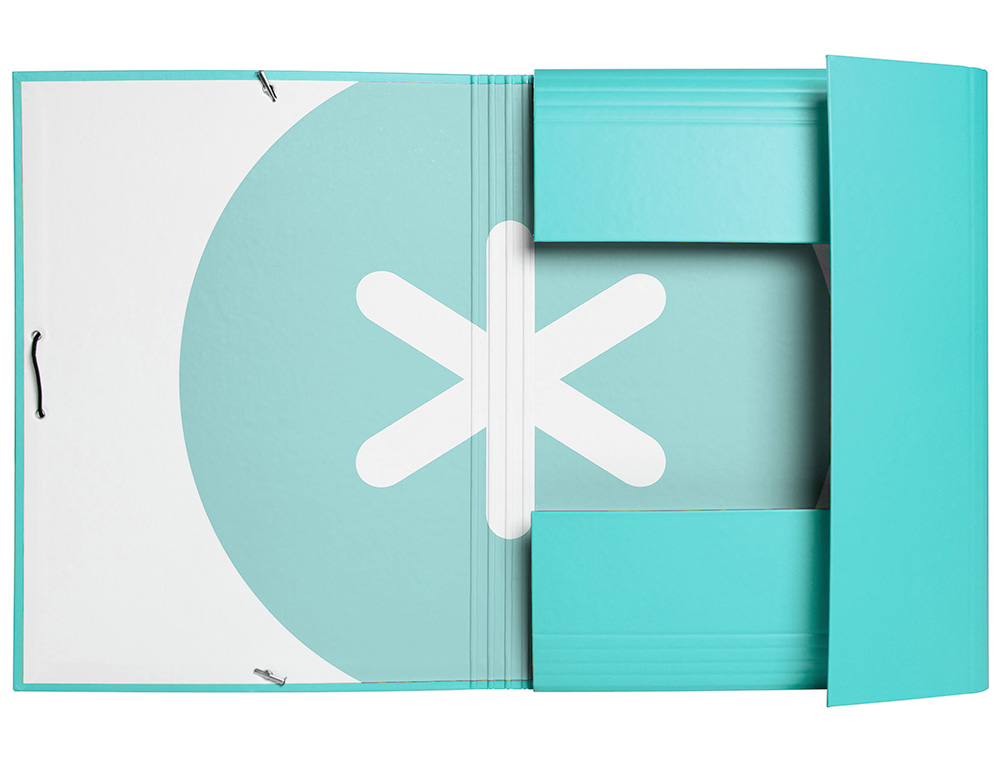 CHEMISE ANTARTIK A4+ ELASTIQUE3 RABATS CARTON REMBORDE TRENDING TOPIC 2020 COLORIS TURQUOISE