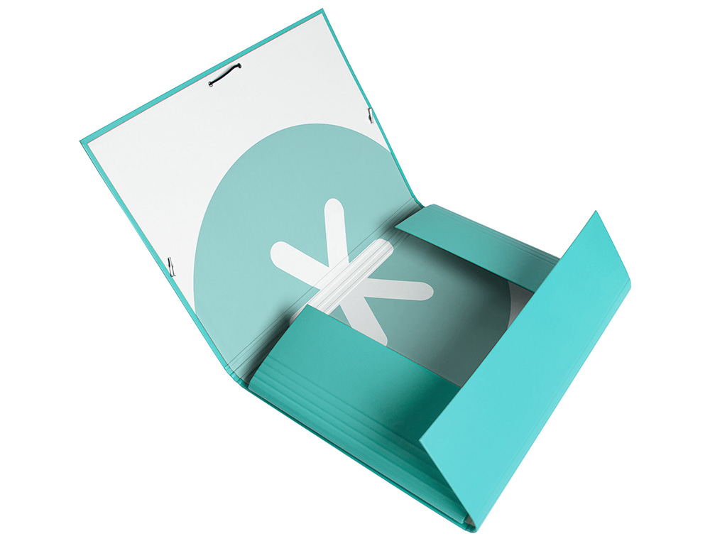 CHEMISE ANTARTIK A4+ ELASTIQUE3 RABATS CARTON REMBORDE TRENDING TOPIC 2020 COLORIS TURQUOISE