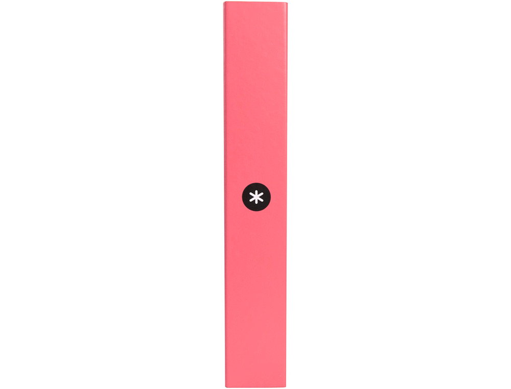 CLASSEUR ANTARTIK 4 ANNEAUX END 40MM A4+ CARTON REMBORDE COLORIS CORAIL