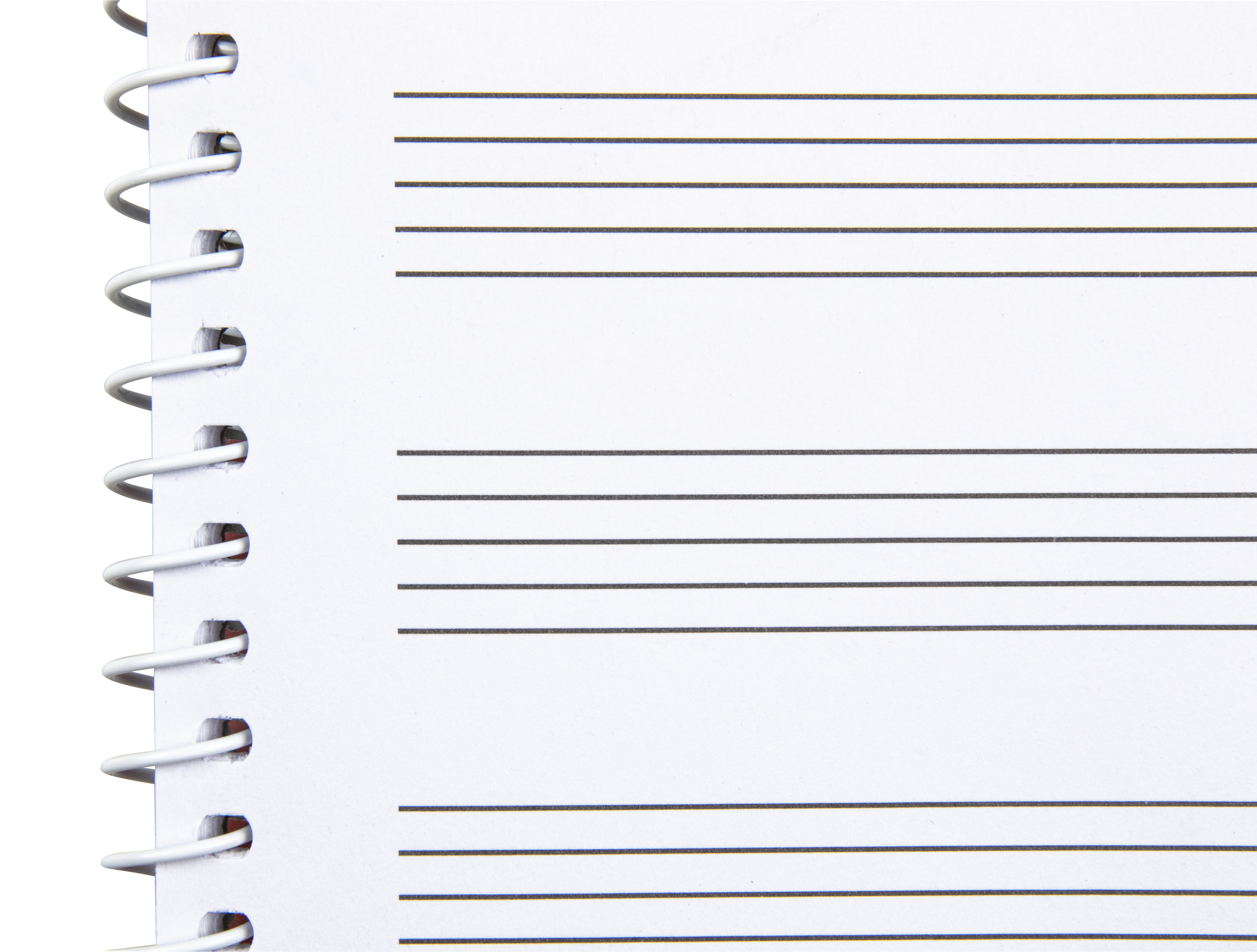CAHIER MUSIQUE LIDERPAPEL PORTEE 3MM CUARTO 20 FEUILLES 100GR