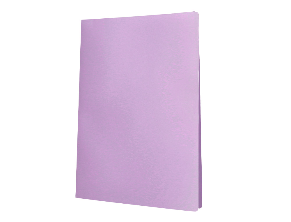PROTEGE-DOCUMENTS LIDERPAPEL POLYPROPYLENE COUVERTURE FLEXIBLE 20 POCHETTES FIXES A4 210X297MM LAVANDE OPAQUE