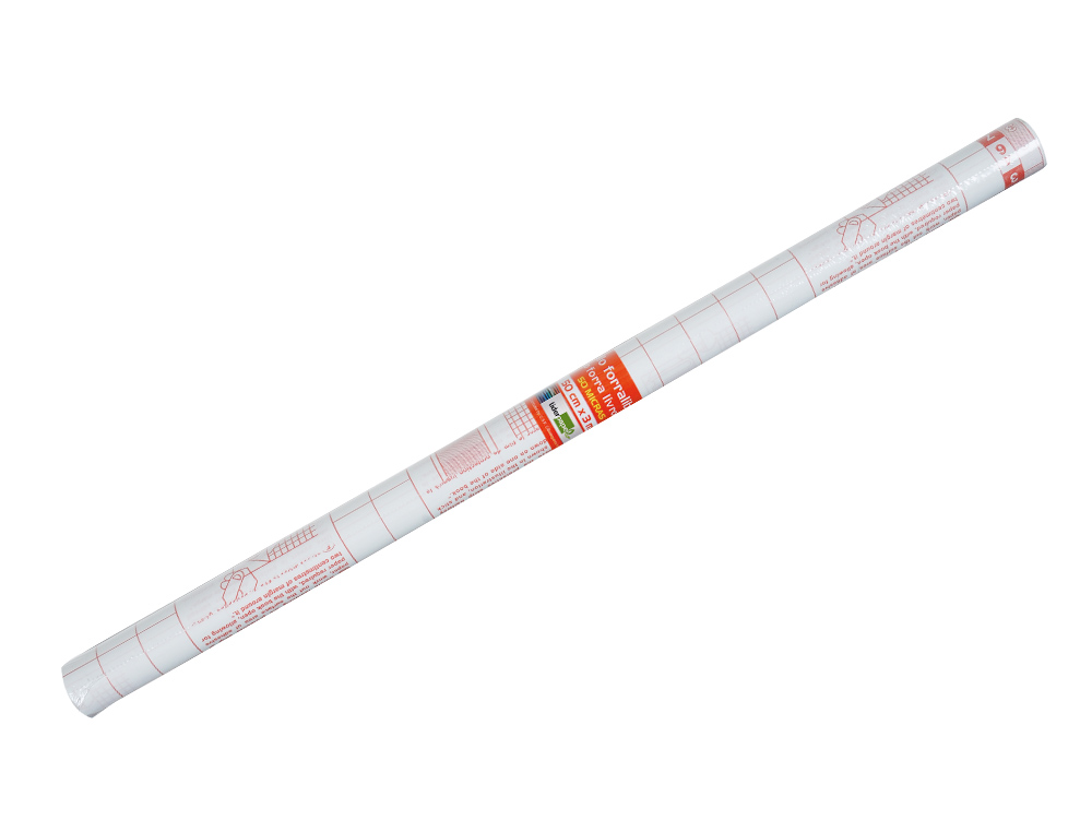 COUVRE-LIVRES LIDERPAPEL ADHSIF REPOSITIONNABLE 0.5X3M ROULEAU PLASTIQUE 50 MICRONS