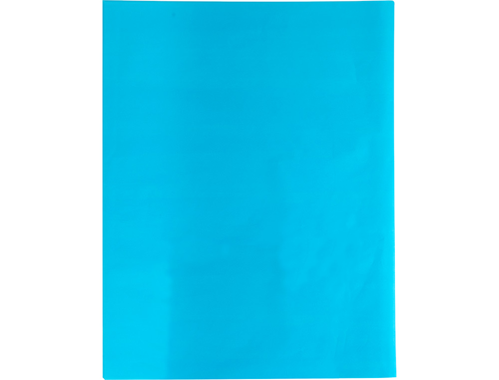 PAPIER DE SOIE LIDERPAPEL 52X76CM 18G/M2 UNICOLORE BLEU CIEL SACHET 25F