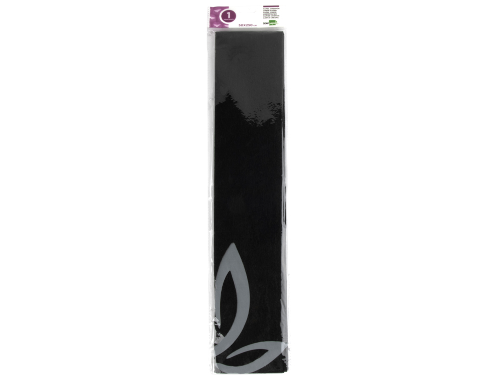 PAPIER CRPON LIDERPAPEL 34G/M2 50CMX2.5M UNICOLORE NOIR