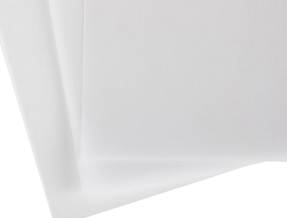 PAPIER VÉGÉTAL LIDERPAPEL CALQUE HAUTE TRANSPARENCE SURFACE RÉGULIÈRE SATINÉE 90G/M2 A4 210X297MM