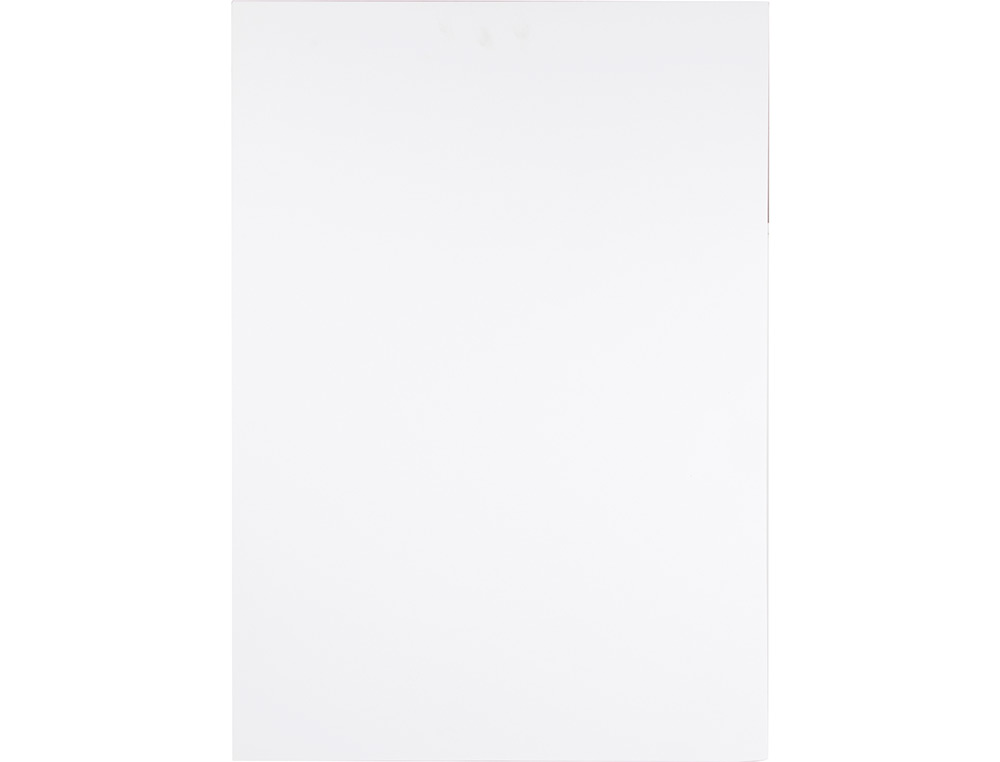 CARTON ENTRECOLLE LIDERPAPEL ADHESIF 100X140CM EPAISSEUR 5MM UNICOLORE BLANC