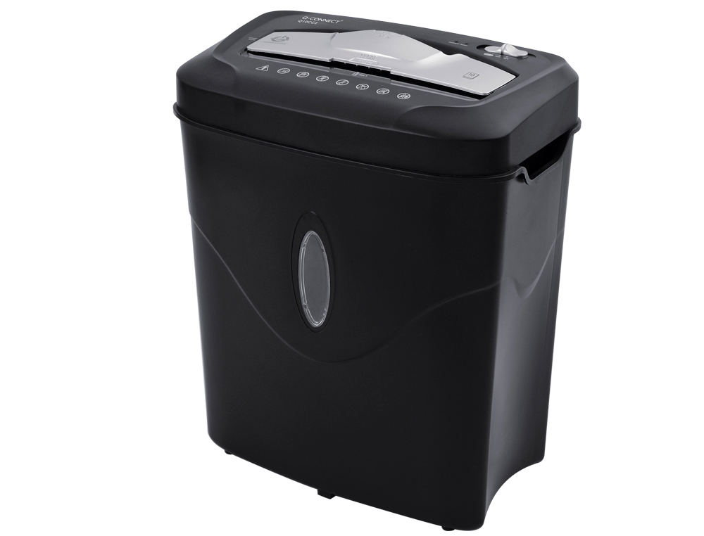 DESTRUCTEUR Q-CONNECT KF17974 CAPACITE 10 FEUILLES DETRUIT  AGRAFES CLIPS AGRAFES ET      CARTES CAPACITE 16,5L