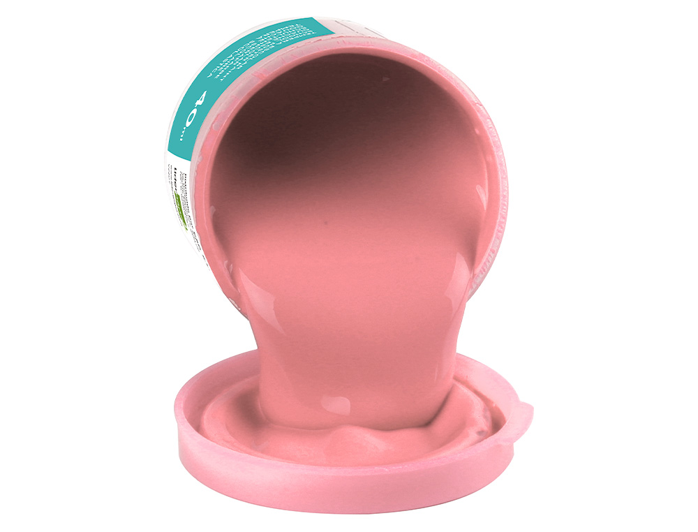 GOUACHE SCOLAIRE LIDERPAPEL COLORIS ROSE POT 40ML