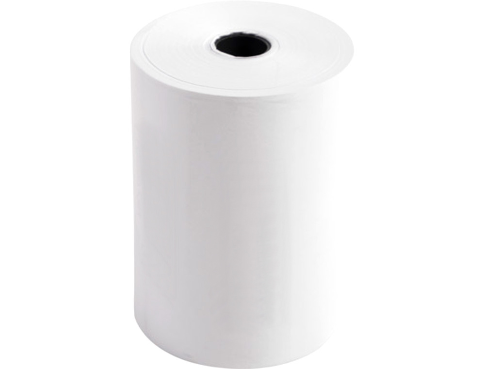 BOBINE THERMIQUE Q-CONNECT 80MM LARGEUR X 60MM DIAMETRE  55GR SANS BISPHENOL A