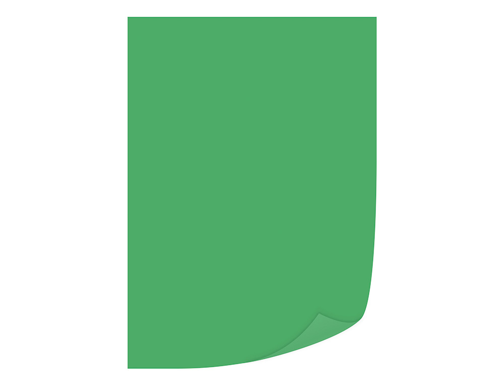 PAPIER COULEUR Q-CONNECT MULTIFONCTION A4 80G/M2 UNICOLORE VERT INTENSE RAMETTE 500 FEUILLES