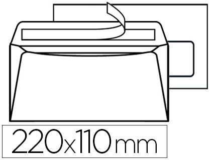 Enveloppe élection 75g 90x140 (Boîte de 500) - bulle