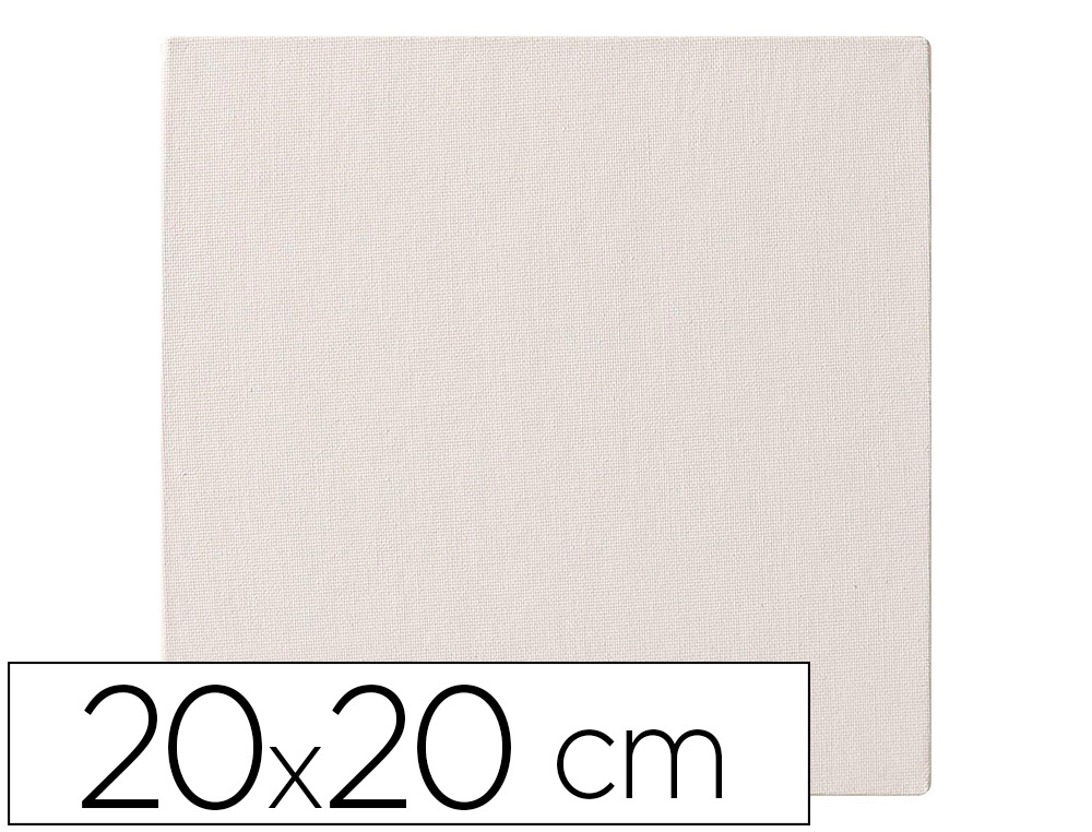 CARTON   PEINDRE CLAIREFONTAINE COTON BLANC    20X20CM  3MM