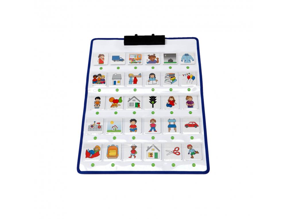 TABLEAU MURAL ENREGISTRABLE ROLF TABLEAU MURAL            ENREGISTRABLE DE MESSAGES 30  POCHETTES